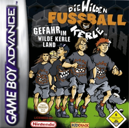 Die Wilden Fussball Kerle box art for GameBoy Advance